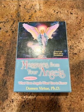 DOREEN VIRTUE Messages from Your Angels Oracle Cards - 44 Card Deck & Guidebook